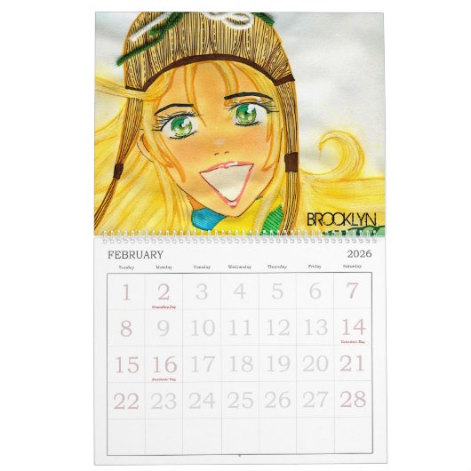 COMIC TOWEL 2018 KALENDER (Feb 2026)