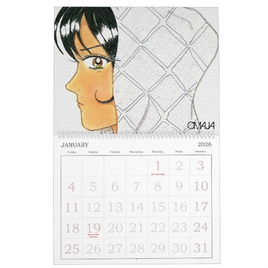 COMIC TOWEL 2018 KALENDER (Jan 2026)