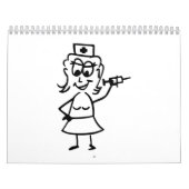 Comic verpleegster kalender (Hoes)