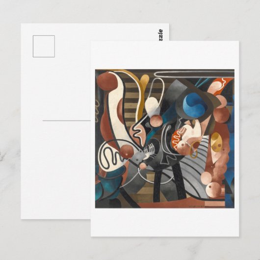 Comic Wedlock | Francis Picabia | Briefkaart (Voorkant / Achterkant)