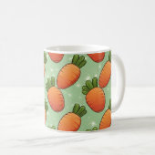 Comic Wortelen Lichtgroene Classic Mok (Voorkant rechts)