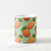 Comic Wortelen Lichtgroene Classic Mok (Center)