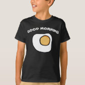 Comical egg, add text, T-Shirt (Voorkant)