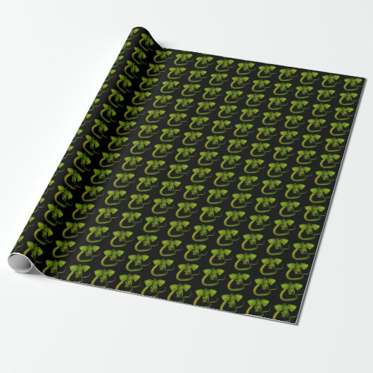 Comical Elephant Snake Hybrid Cadeaupapier (Uitgerold)