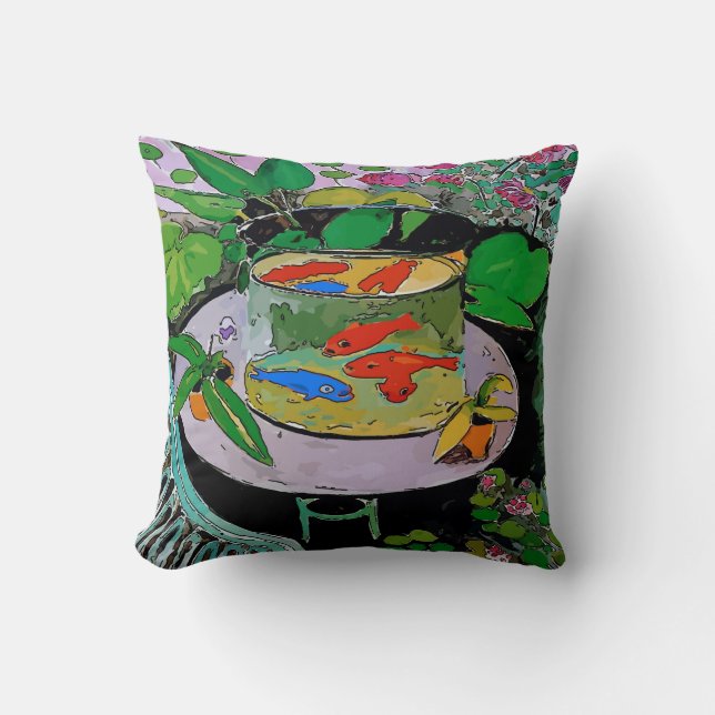 Comical Gold Fish Sierkussen (Voorkant)