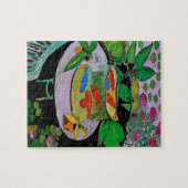 Comical Goldfish Jigzaag Puzzle Legpuzzel (Horizontaal)