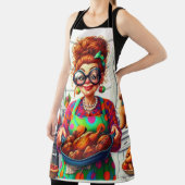 Comical Lady Cooks Schort (Insitu)