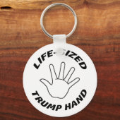 COMICAL - LIFE-SIZED TRUMP HAND SLEUTELHANGER (Voorkant)