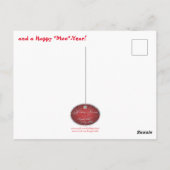 Comical Longhorn Steer Briefkaart (Achterkant)