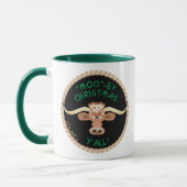 Comical Longhorn Steer Mok (Links)
