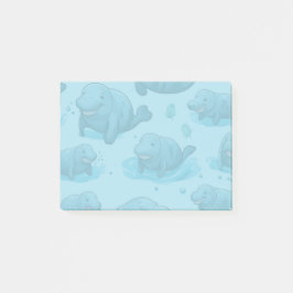 Comical Manatees Post-it® Notes