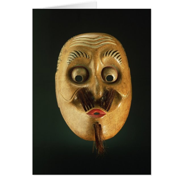 Comical Mask, noh Theater (Voorkant)