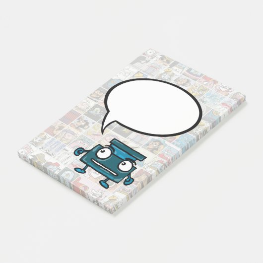Comicboek-spraakballon Mijn bericht Post-it-notiti Post-it® Notes (Schuin)