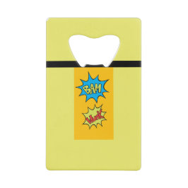 Comicbook "Bam" ballon Speed Flessenopener