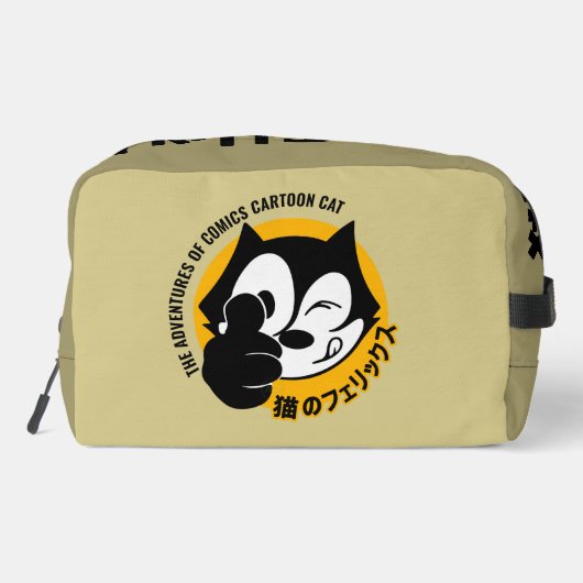 Comics Cartoon Cat | Toilettasje (Achterkant)