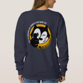 Comics Cartoon Cat | Vrouwen Trui (Achterkant)