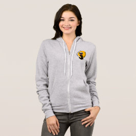 Comics Cartoon Kat | Dames ritssluiting Hoodie