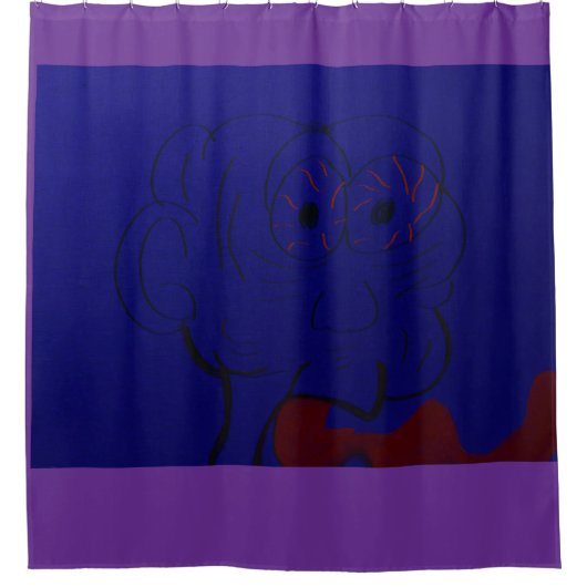 Comics Character Shower Curtain Douchegordijn (Voorkant)