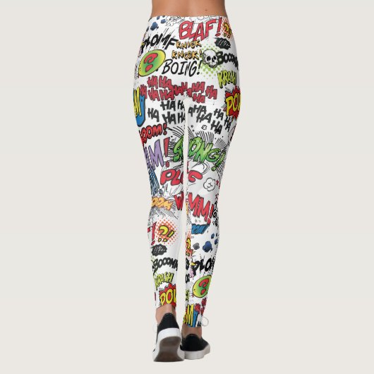Comics Elements Leggings (Achterkant)
