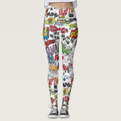 Comics Elements Leggings (Voorkant)