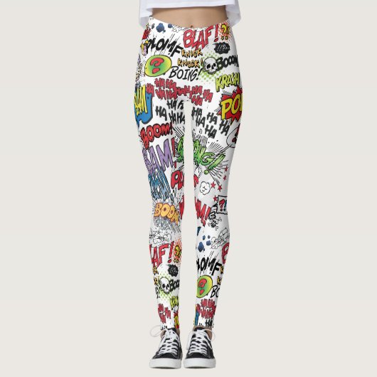 Comics Elements Leggings (Voorkant)