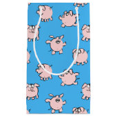 Comics Fun Cartoon Pig Baby Kies Kleur S G Klein Cadeauzakje (Voorkant)