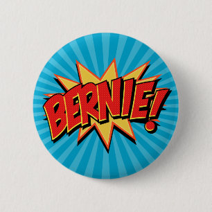 Comics Geeks 4 Bernie Ronde Button 5,7 Cm