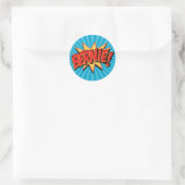 Comics Geeks 4 Bernie Ronde Sticker (Tas)