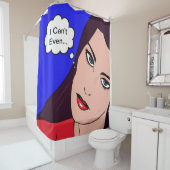 Comics Girl #14 Douchegordijn (In situ)