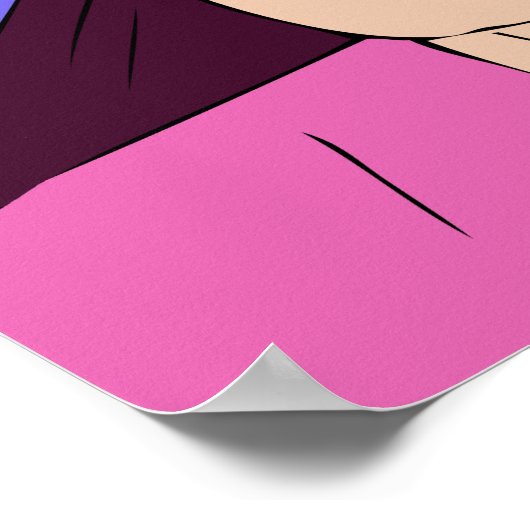 Comics Girl #1 Poster (Hoek)