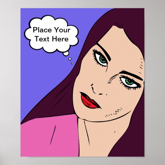 Comics Girl #1 Poster (Voorkant)