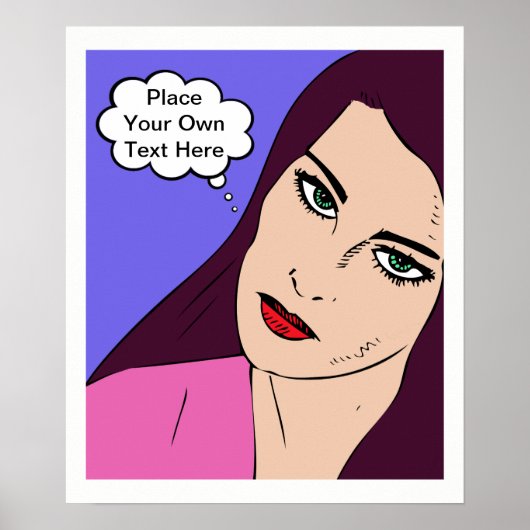 Comics Girl #1 Poster (Voorkant)