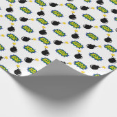 Comics Grapy Smart Big Ideeën Boom Bombs Cadeaupapier (Hoek)