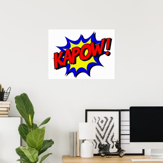 Comics Kapow Poster (Thuiskantoor)