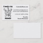 Comics per Monte Visitekaartje (Voorkant / Achterkant)