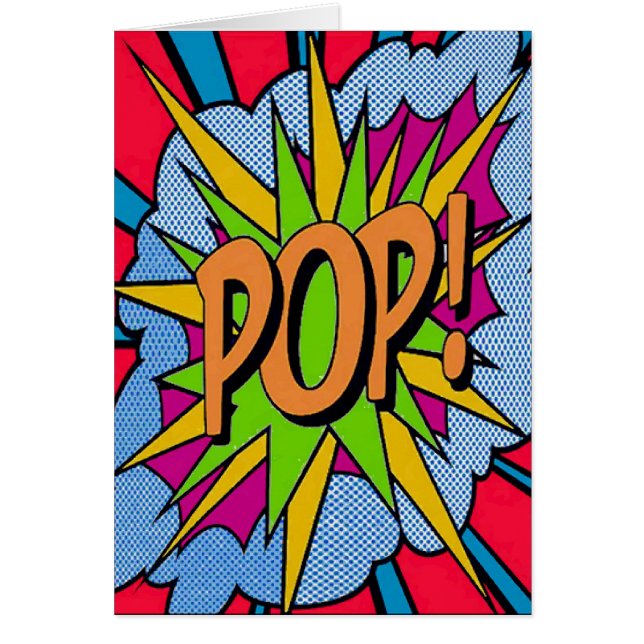 Comics, Pop, wijzigingstekst (Voorkant)