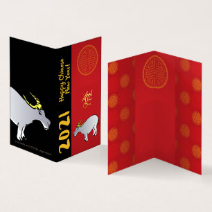 Comics Traditional Chinese Ox Year 2021 pack FC Kaart