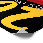 Comics Traditional Chinese Ox Year 2021 SqP Poster (Hoek)