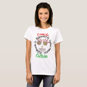 Comida Cultura Hispanic erfgoed maand T-shirt (Voorkant volledig)