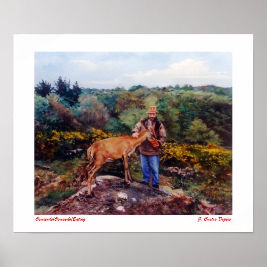 Comiendo/Comendo/Eating Poster (Voorkant)