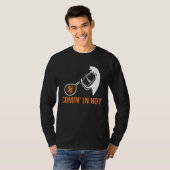 Comin in hot glass blowing glass blower t-shirt (Voorkant volledig)