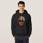 Comin' In Hot Pontoon Boat  Boating Lake  Canoeing Hoodie (Voorkant volledig)