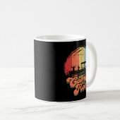 Comin' in Hot Pontoon Boat Funny Boating Lake - Ca Koffiemok (Voorkant rechts)