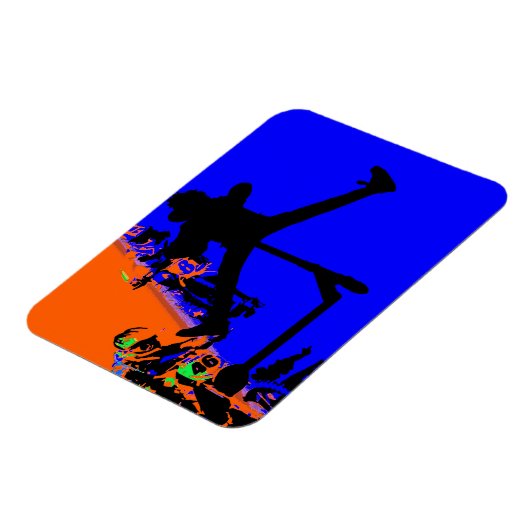 Comin' Through - Motox and Scooter Magneet (Linkerzijde)