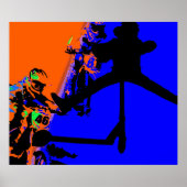 Comin' Through - Motox and Scooter Poster (Voorkant)