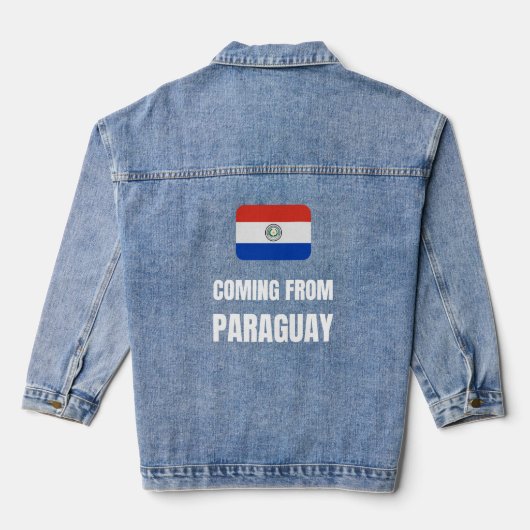 Coming from Paraguay Denim Jacket (Achterkant)