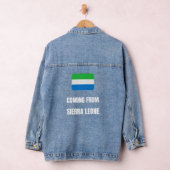 Coming from Sierra Leone Denim Jacket (Hangar)