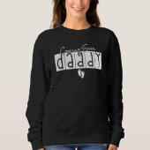 Coming Soon Daddy Pregnancy Expecting baby kid new Trui (Voorkant)