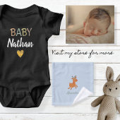 Coming Soon' Unisex Vest for Future Parents Romper