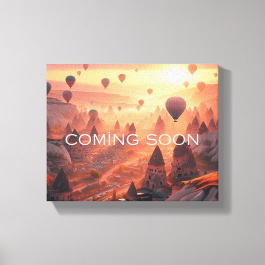 Coming Soon Vacation Ladscape Print (Voorkant)